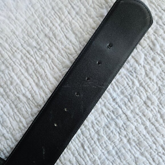 Julius Resnick JR Vintage 80s Tiger Print Suede Leather Statement Belt Gold S/M - Picture 5 of 9